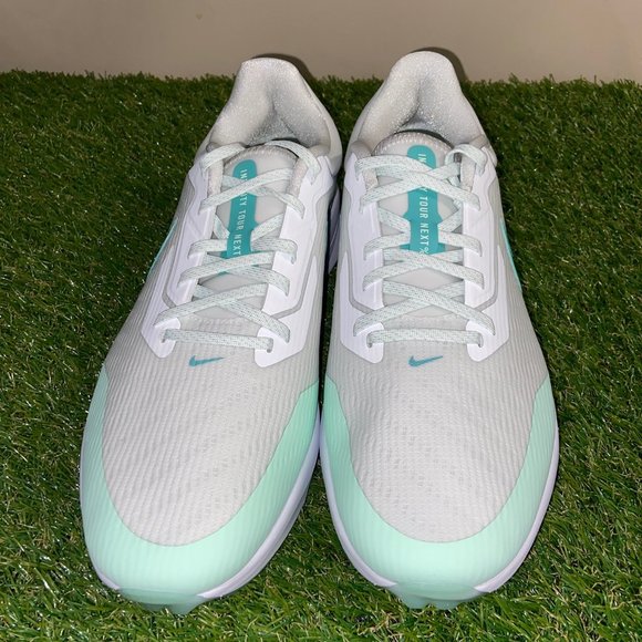 Nike Air Zoom Infinity Tour Next% White Mint Golf Shoes DC5221-143 Men’s main image 8